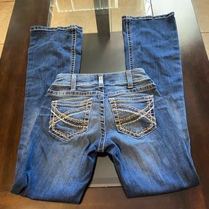 Ariat Mid Rise Boot cut Jeans Size 26 L